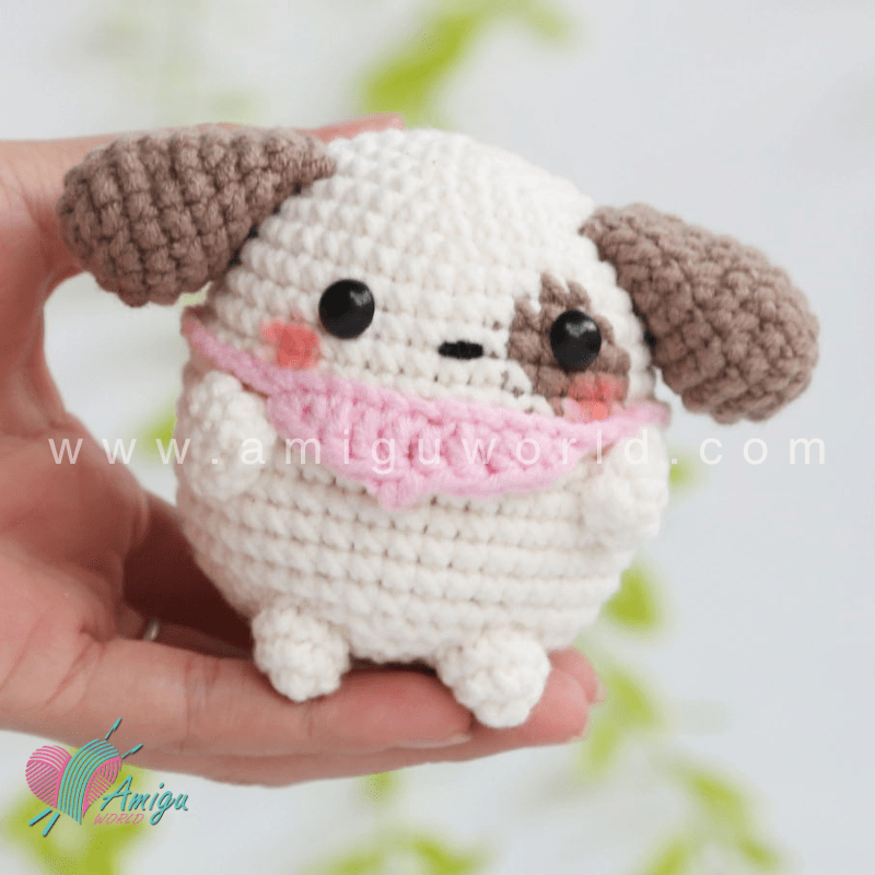 Amigurumi Dog pattern by AmiguWorld