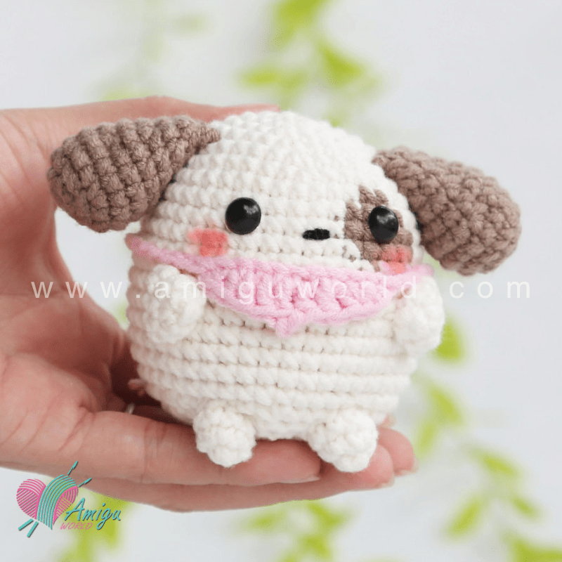 Amigurumi Dog pattern by AmiguWorld