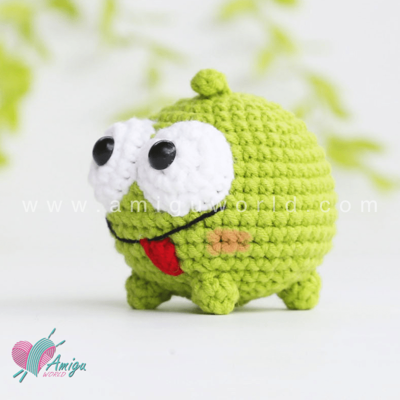 Amigurumi Om Nom pattern by AmiguWorld