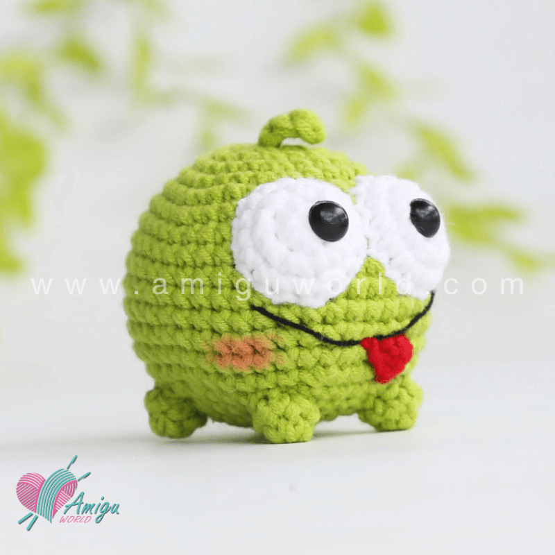 Amigurumi Om Nom pattern by AmiguWorld