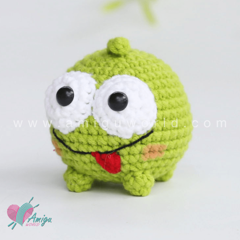 Amigurumi Om Nom pattern by AmiguWorld