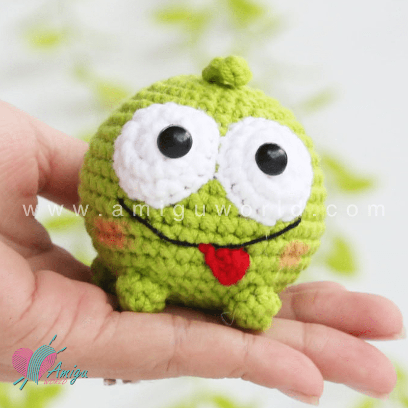 Amigurumi Om Nom pattern by AmiguWorld