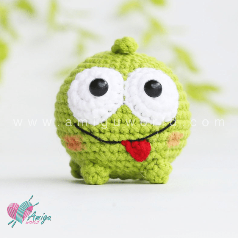 Amigurumi Om Nom pattern by AmiguWorld