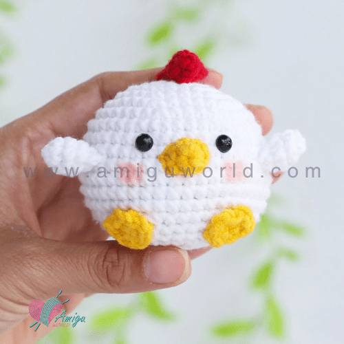 Little Rooster amigurumi – Free crochet pattern
